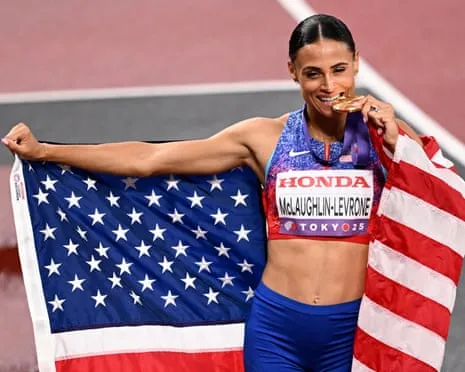 Sydney McLaughlin-Levrone runs quickest women’s 400m in 40 years to claim championship title