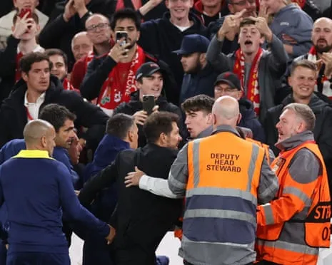 Diego Simeone, Anfield and Verbal Exchanges in the Workplace