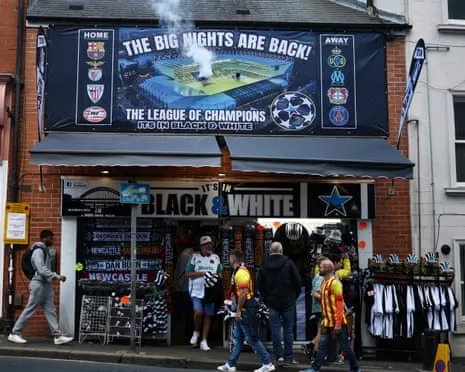 NUFC Face Barcelona in Champions League Clash